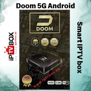Doom 5G Android 12 Smart IPTV box - 20GB RAM, 512GB ROM, 10K UHD