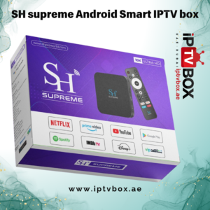 SH supreme Android13 Smart IPTV box-8GB RAM, 128GB ROM, 10K UHD