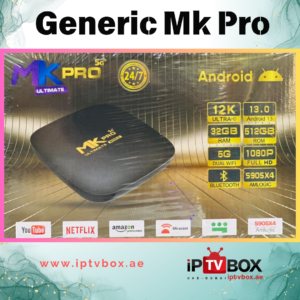 Generic Mk Pro Tv Box Ultimate 12K UHD -32GB RAM, 512GB ROM, Android 12