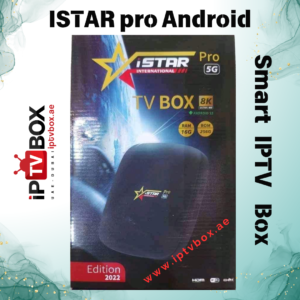 ISTAR pro Android IPTV box - 16GB RAM, 256GB ROM, 8K UHD