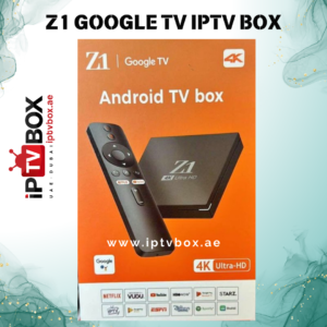 Z1 GOOGLE TV IPTV box- 2GB RAM, 4GB ROM, 4K UHD